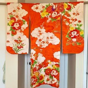 Authentic Vintage Children’s Silk Kimono